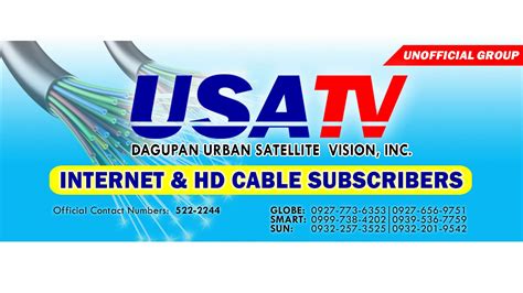 Usatv 1 Internet in Pangasinan, Dagupan, Pangasinan .